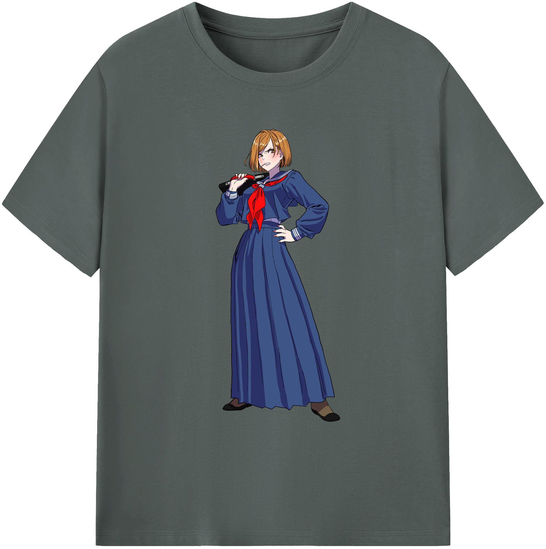 （画像用） 呪術廻戦 Jujutsu Kaisen 綿100％ メンズ半袖Tシャツ｜肌触りやわらか＆通気性